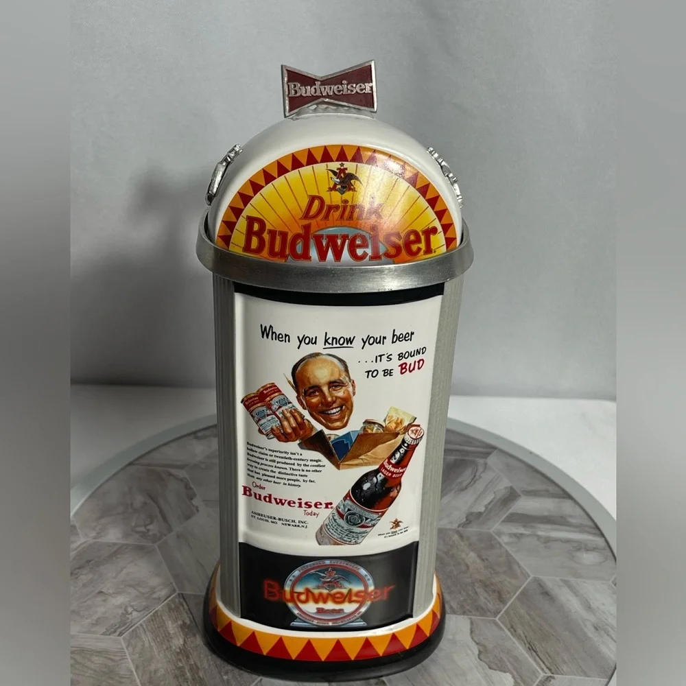 2006 Budweiser “Today” Membership Stein Anheuser-Busch Collectors Club 10” Tall